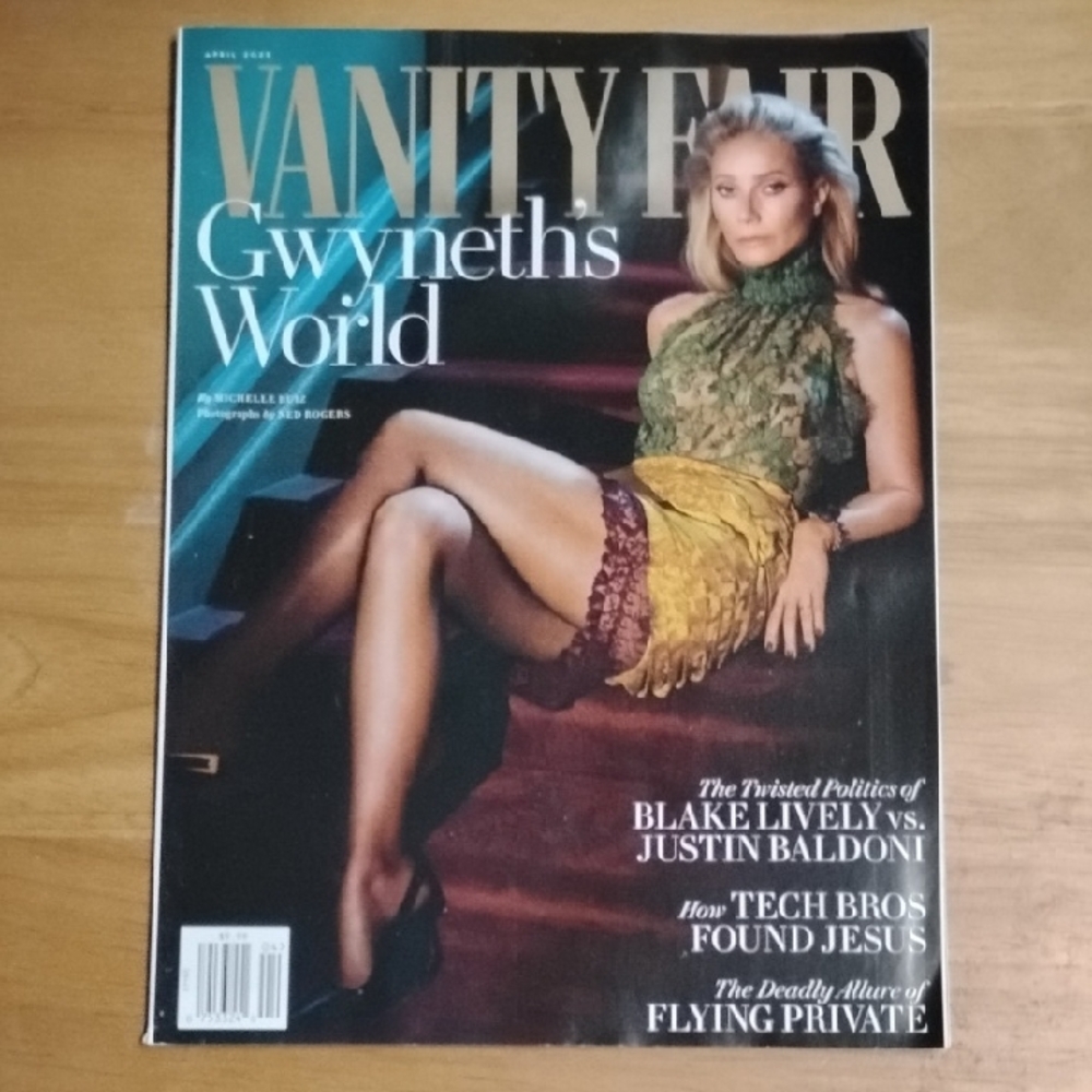 Vanity Fair Magazine Gwyneth Paltrow Blake Lively April 2025